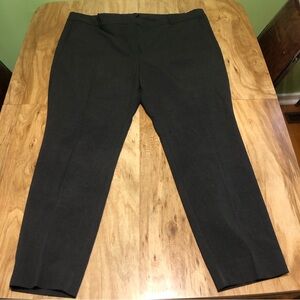 NWT J Crew Ruby Pants Grey 46x29.5 Women's Plus Size 22 Style AC038